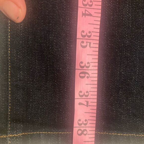 Ralph Lauren Dark Blue/black Denim Jeans - Picture 5 of 6